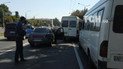 У центрі Запоріжжя сталася ДТП за участю двох авто та трьох маршруток