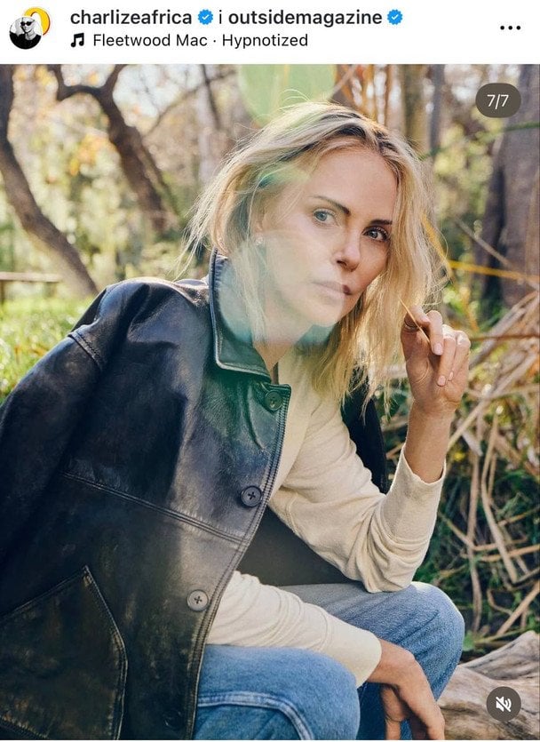 Шарліз Терон, фото: instagram.com/outsidemagazine