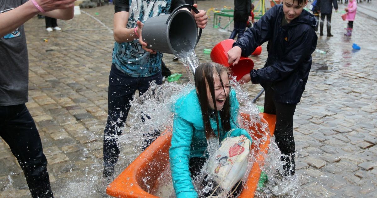 поливальний понеілок у львові_9 / © УНІАН