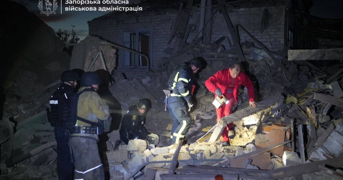 «Приліт» по будинку в Запоріжжі.