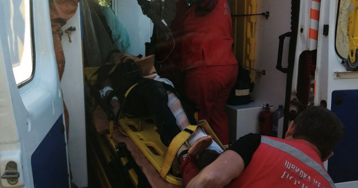 Хлопець впав до підвалу покинутої надшахтної будівлі_3 / © ДСНС