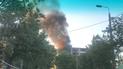 Пожар в Киеве 14 августа Фото: Крещатик.News
