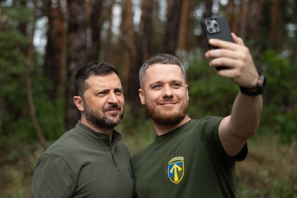 Владимир Зеленский побывал на фронте / © Владимир Зеленский