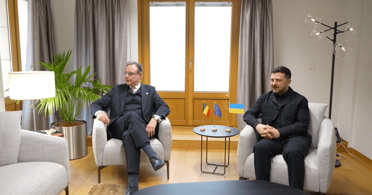 Барт де Вевер і Володимир Зеленський
