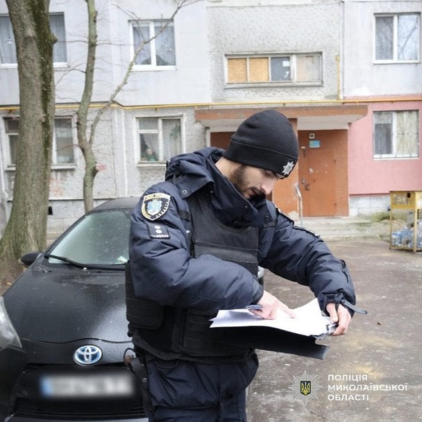 На місці працювали слідчо-оперативна група Миколаївського районного управління поліції / © Поліція Миколаївської області