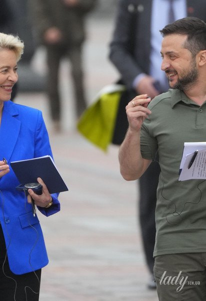 Урсула фон дер Ляен и Владимир Зеленский / © Associated Press
