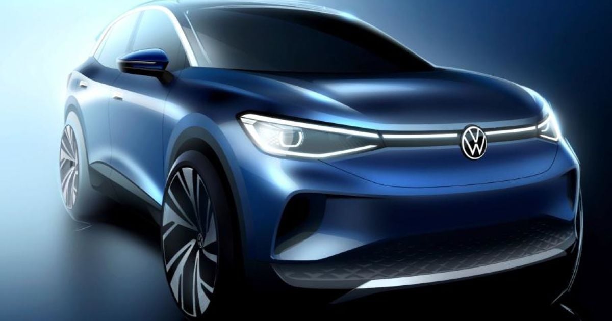 Volkswagen показав тизерні зображення електричного кросовера