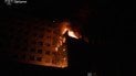 Пожежа в будинку в Одесі після атаки 1 жовтня