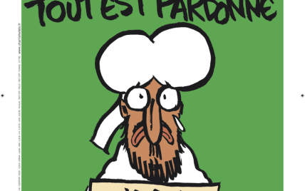 Charlie Hebdo показала провокаційну обкладинку першого після трагедії випуску