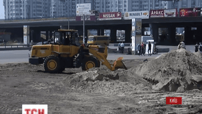 На месте застройки возле меро Осокорки будет сквер