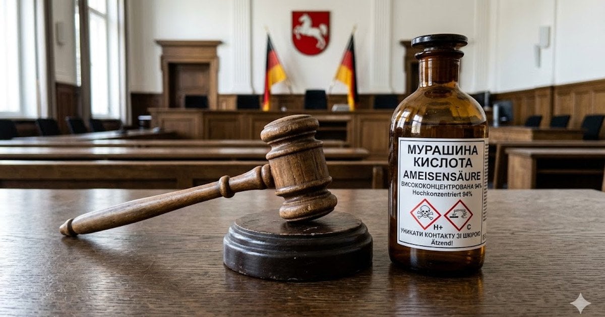 Женщину осудили за попытку убить мужчину кислотой