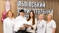 24-річна Ірина з донечкою Юстиною. Фото: Львівський обласний клінічний перинатальний центр