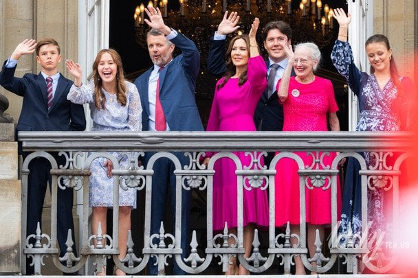 Образ королеви Мері на минулорічному дні народження її свекрухи Маргреті II / © Getty Images