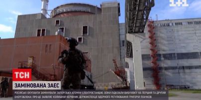 Росіяни замінували Запорізьку АЕС, але планують постачати електрику з неї до окупованого Криму