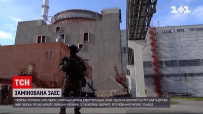 Росіяни замінували Запорізьку АЕС, але планують постачати електрику з неї до окупованого Криму