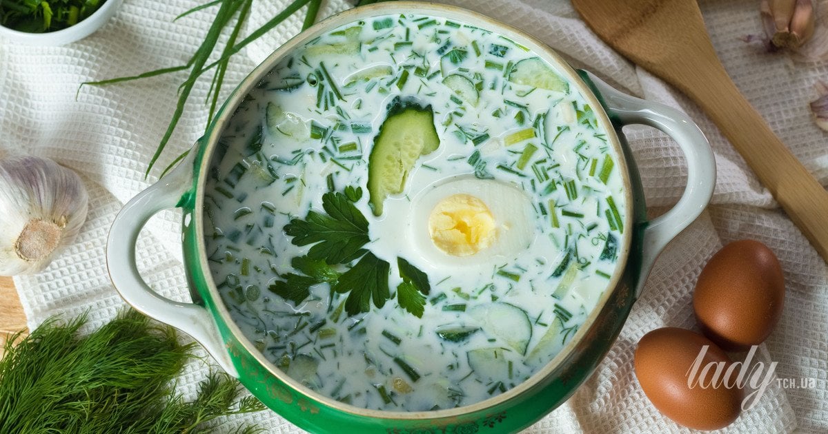 Окрошка по-домашньому