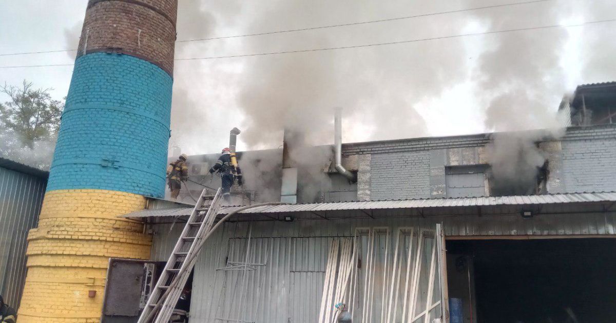 пожежа київ_4 / © ГУ ДСНС у Києві