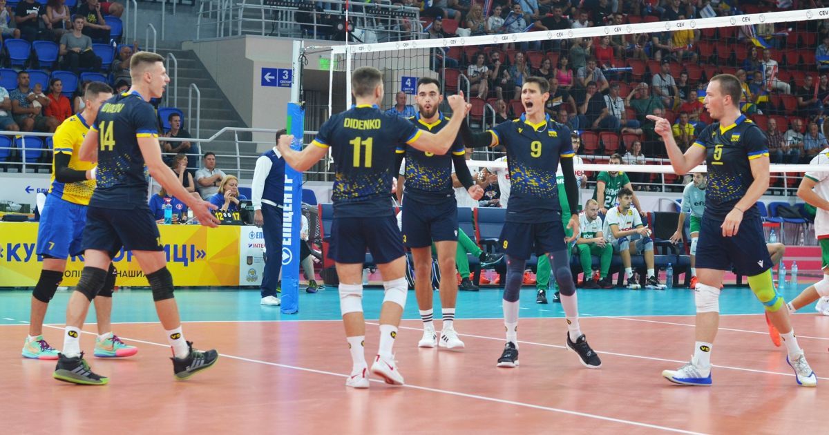 Стартовали с непростого камбэка: волейбольная сборная Украины выиграла первый матч на Чемпионате Европы