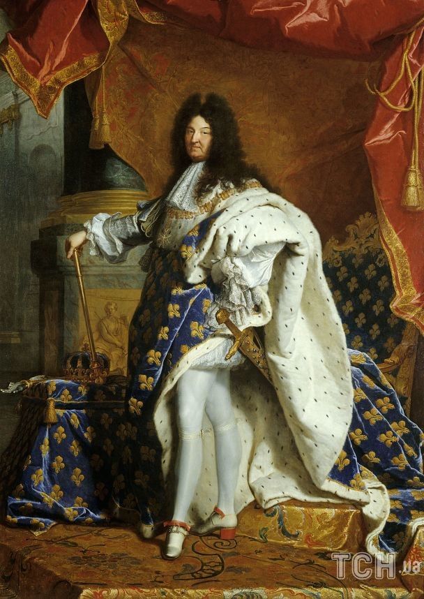 Король Людовик XIV в своем коронационном платье / © Getty Images