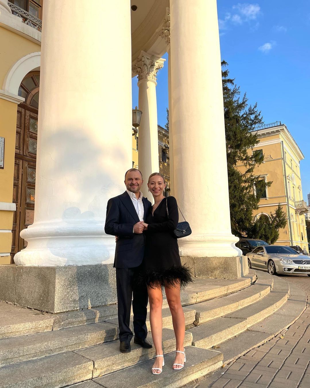 Виктор Павлик с женой / © instagram.com/repyahovakate