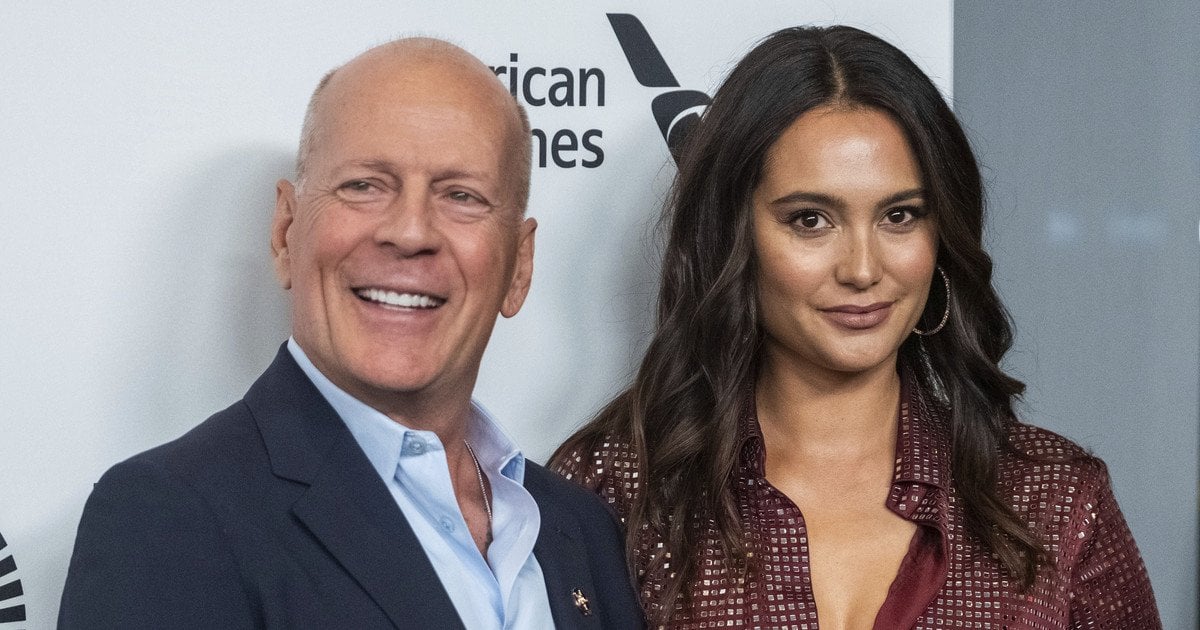 Брюс Уиллис с женой