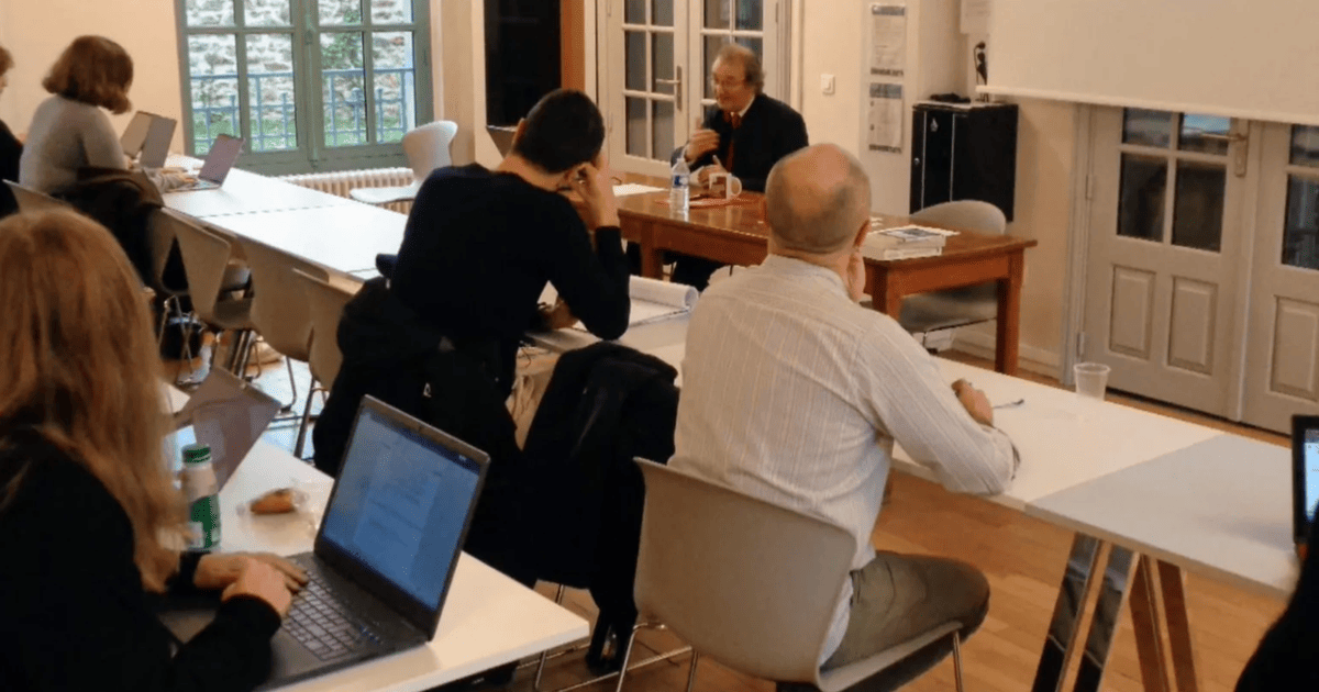 Студенты образовательной программы для разведки в университете Sciences Po Saint-Germain