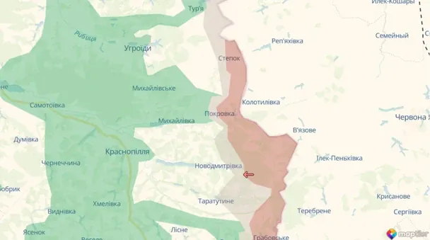 Просування РФ на Сумщині