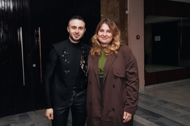 Тарас Тополя и Юлия Месь / © Пресс-служба групы "Антитіла"