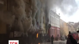 Ресторан в центре столицы сгорел дотла