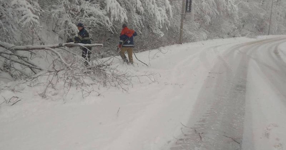 негода_рятувальники_5 / © Управління ДСНС України у Закарпатській області