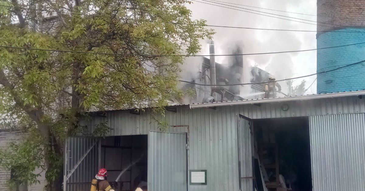 пожежа київ_3 / © ГУ ДСНС у Києві