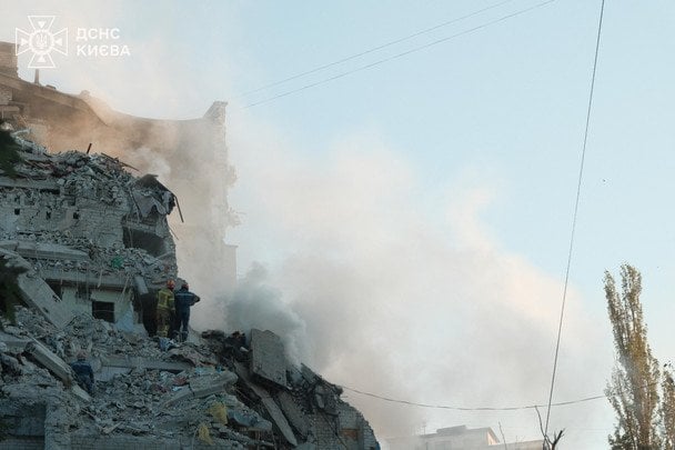 Россия массированно атаковала Киев