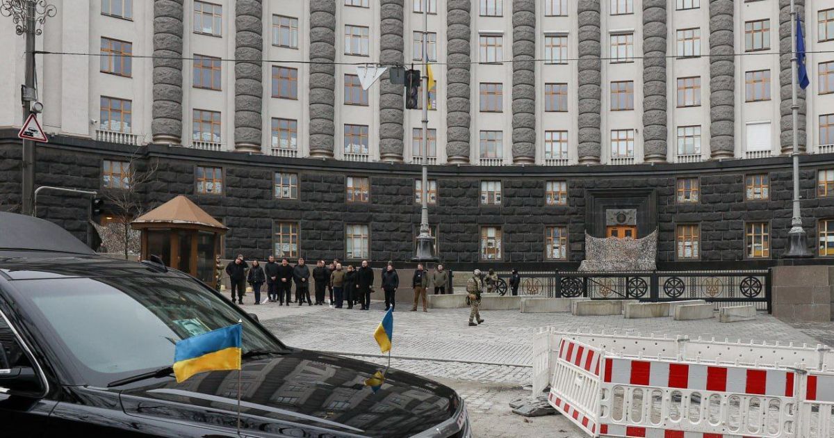 прощання із керівництвом МВС_5 / © Telegram/Денис Шмигаль
