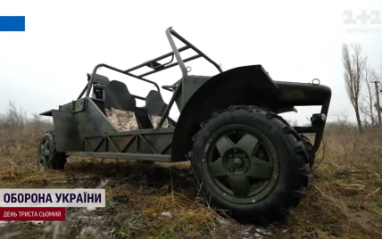 Украинцы на линии фронта получили новый "бандероавтомобиль" с именем озорника Локи