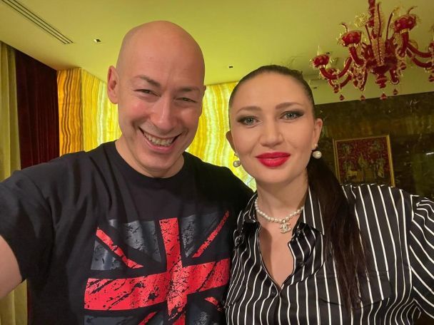 Дмитро Гордон і Олеся Бацман / © instagram.com/gordondmytro