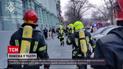 Пожар в театре в Одессе: эвакуация людей, куча пожарных