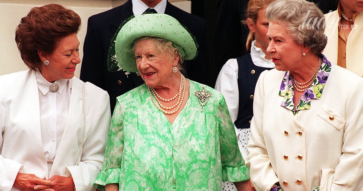 Принцеса Маргарет, королева-мати та королева Єлизавета II