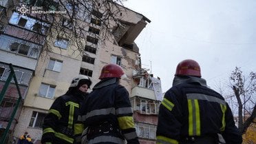 Вибух у Хмельницькому / © ДСНС