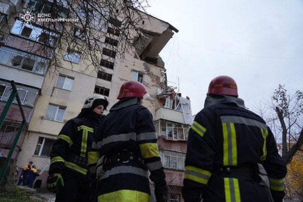 Вибух у Хмельницькому 28 жовтня / © ДСНС