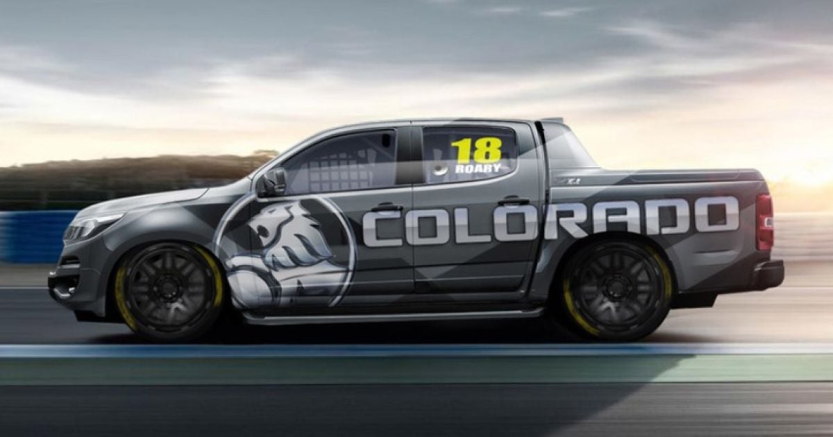 Holden готовит гоночный пикап Colorado SuperUte