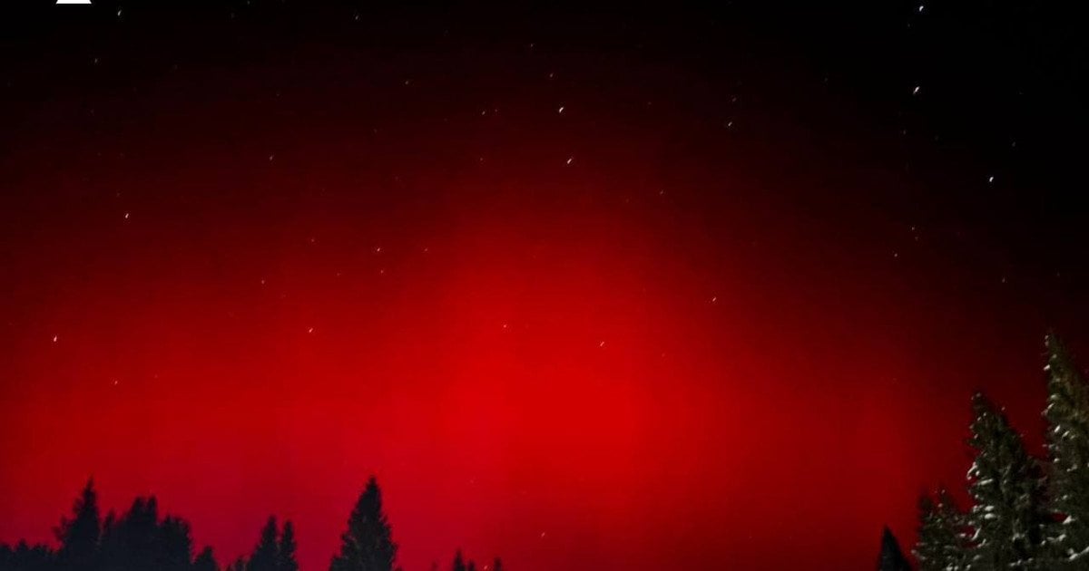 Полярне сяйво над Україною