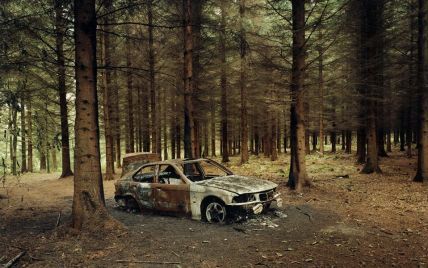 Во Львове исчез президент столичного банка: его сгоревший автомобиль нашли в лесу