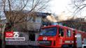 В Днепре из ловушки собственного дома во время пожара спасли пенсионерку: подробности