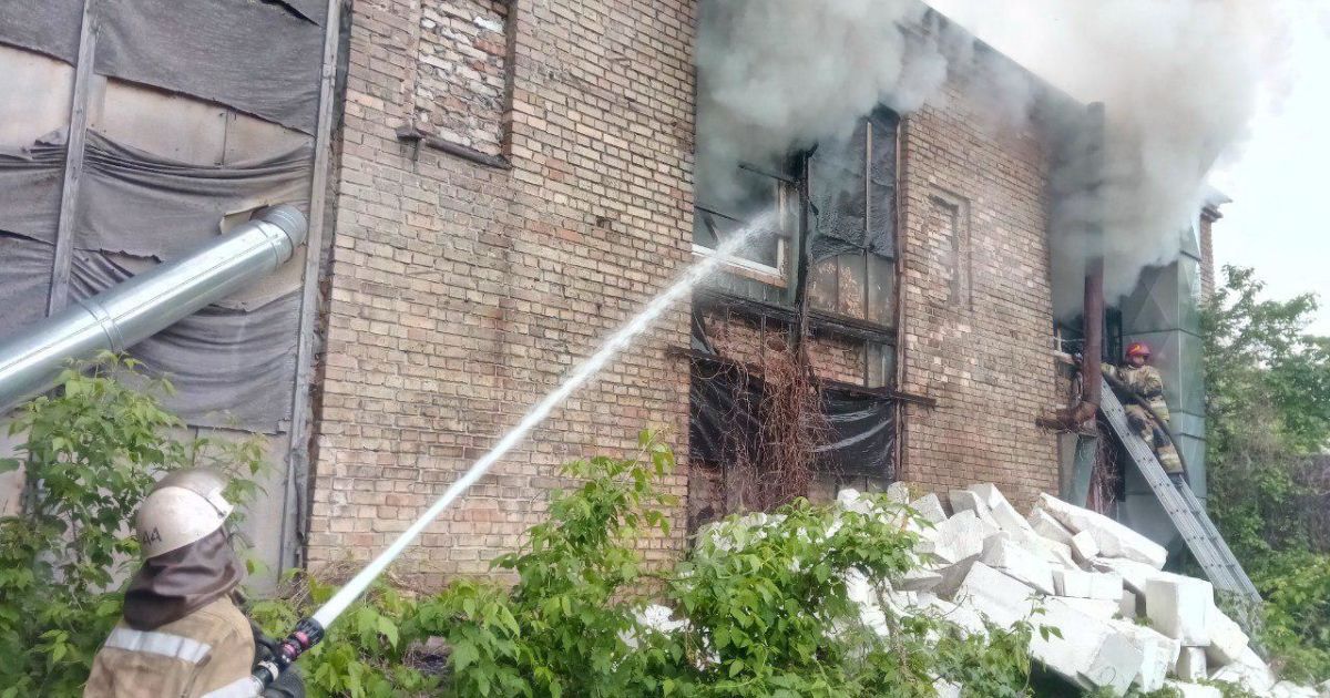 пожежа київ_2 / © ГУ ДСНС у Києві