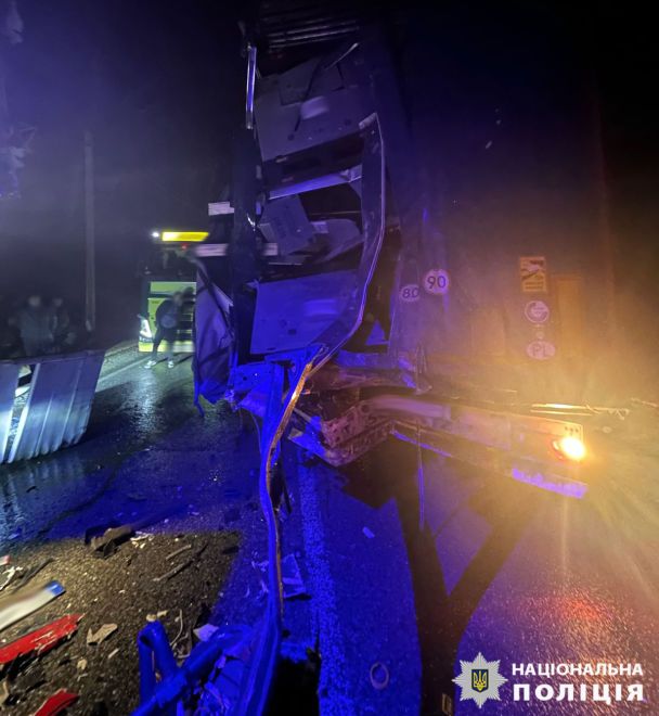 Аварія у Львівській області / © Поліція Львівської області