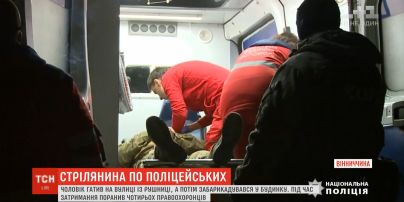 Стрілянина у Вінницькій області: чоловік поранив чотирьох правоохоронців