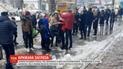 В Полтаве на 6-летнюю девочку упала ледяная глыба