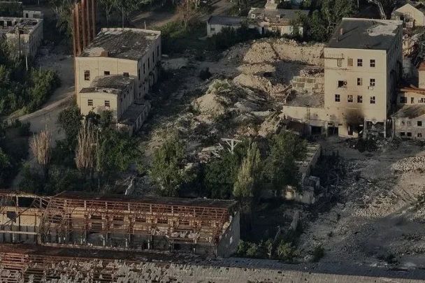Часів Яр перетворився на суцільну руїну. Фото: Сухопутні війська України