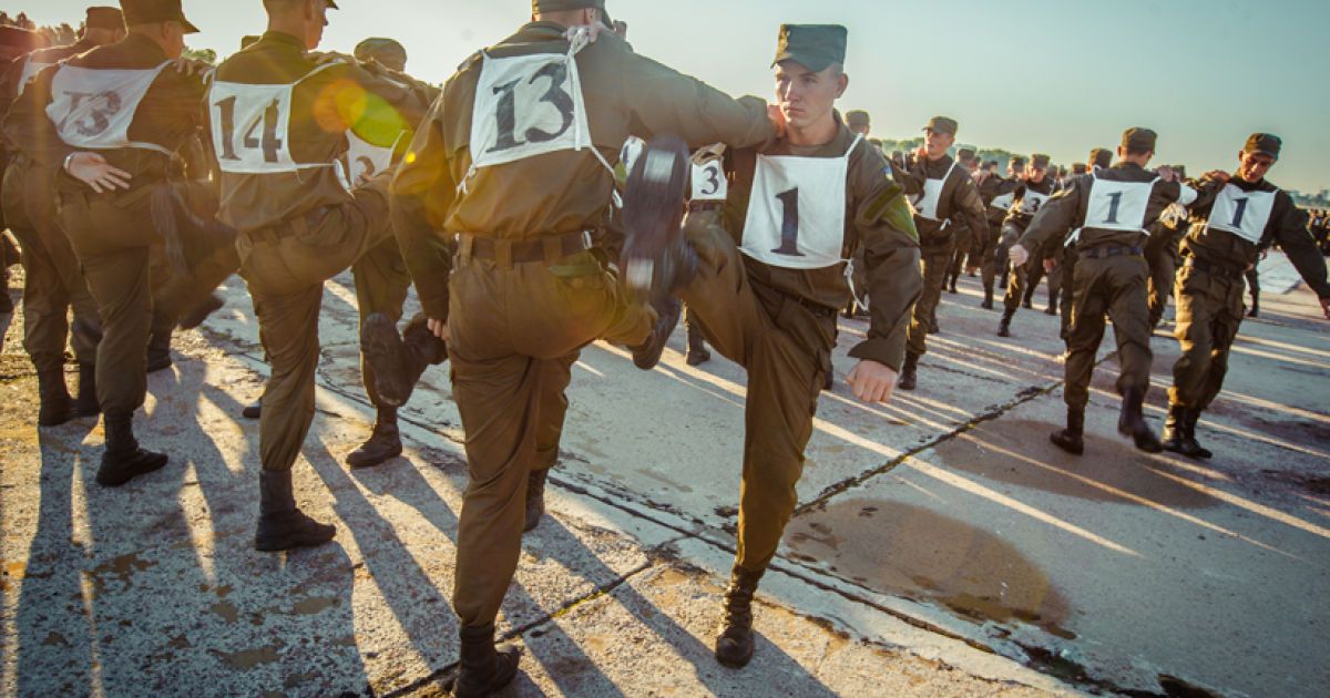 Военные готовятся к параду на День независимости / © Национальная гвардия Украины