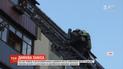 Во время пожара в сумской многоэтажке в дымовой ловушке оказалась мама с детьми